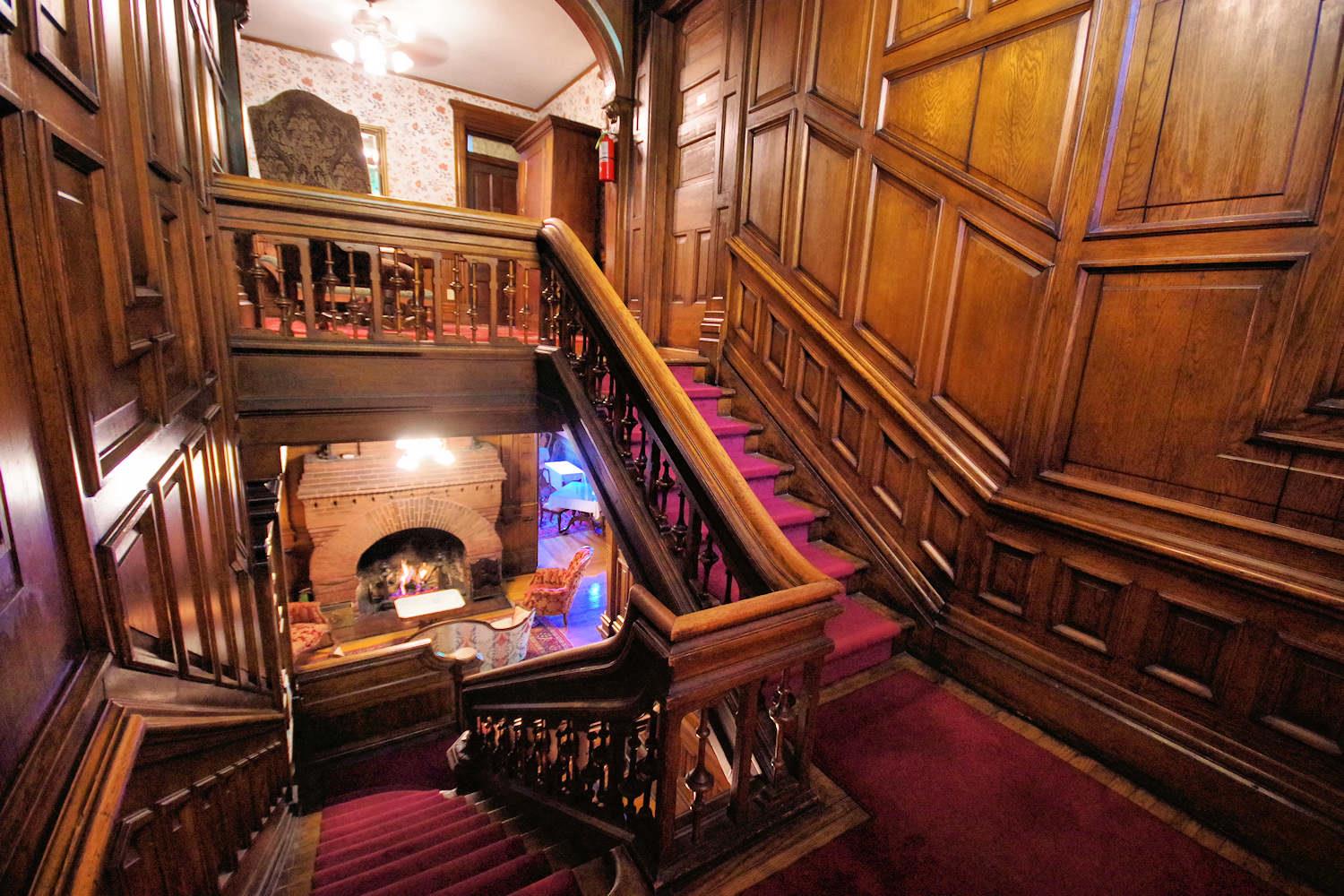 Cedar Crest Inn Staircase